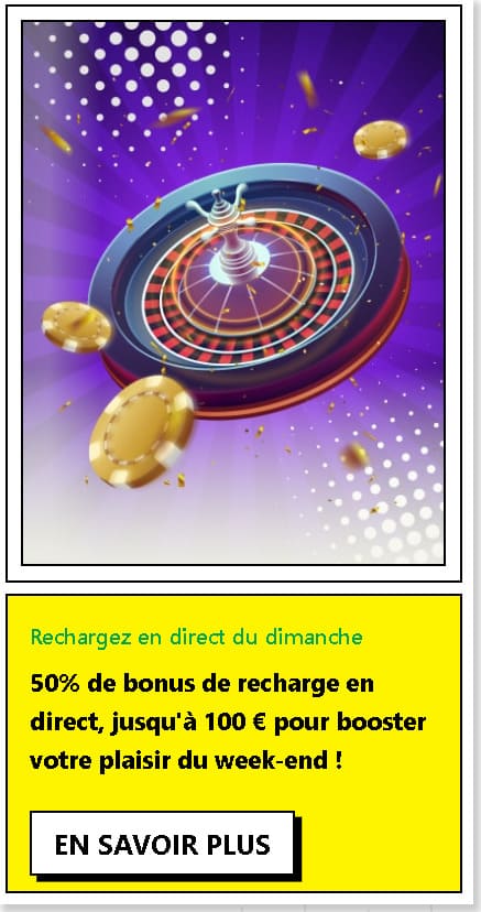 Betsamigo Casino bonus dimanche