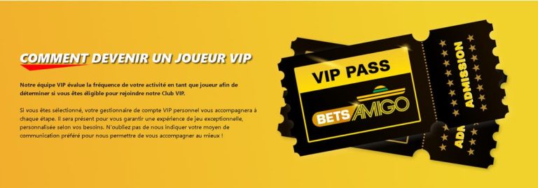 Betsamigo Casino VIP